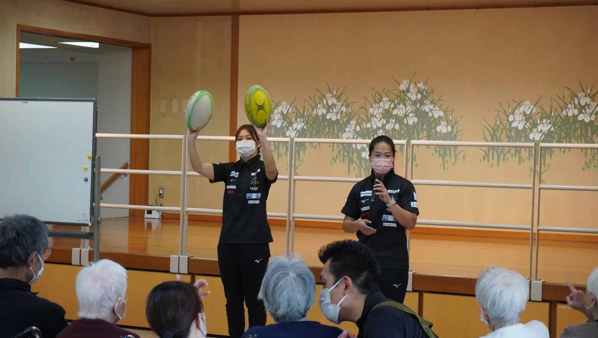 ナナイロプリズム福岡の選手が来所されました！