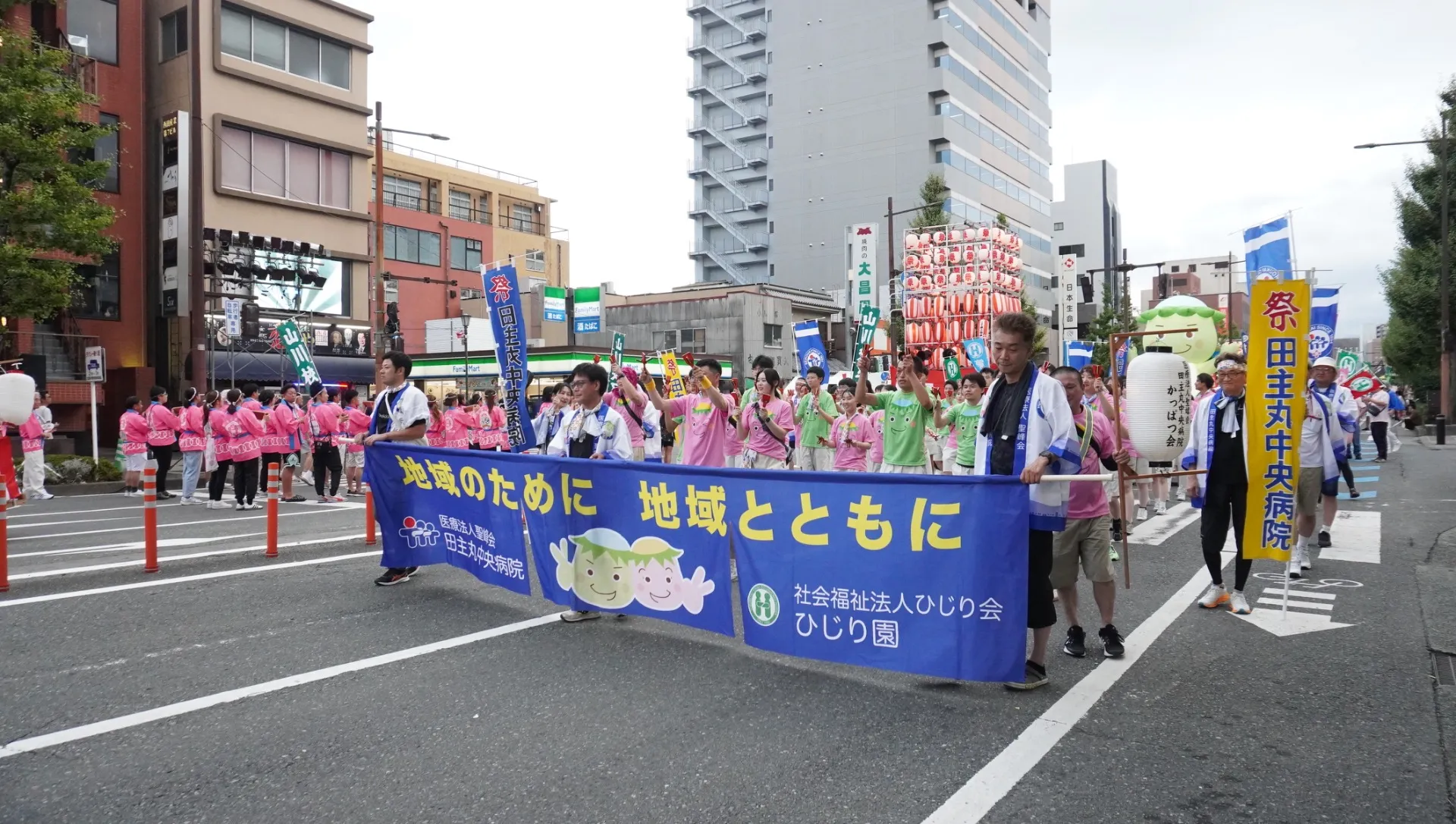 「水の祭典久留米まつり」に参加しました