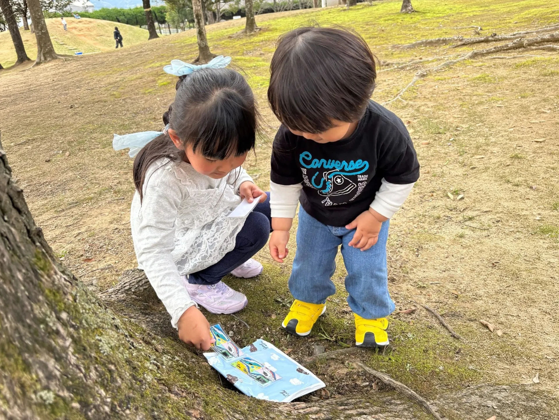 病院内保育所でお別れ遠足に行きました